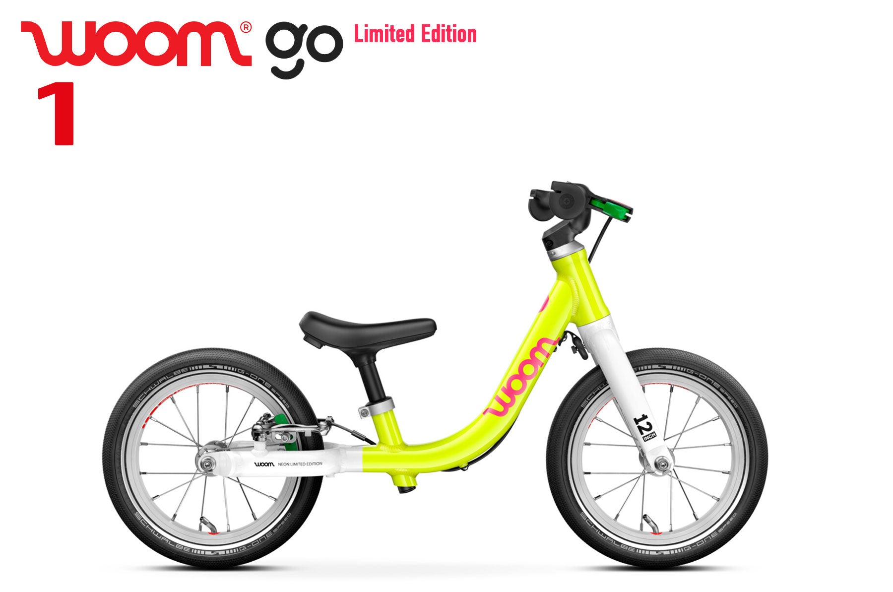 WOOM ® GO 1 neon lime Limited Edition