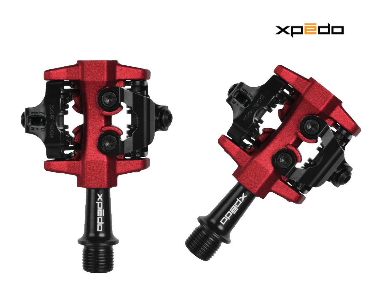 Xpedo Clipless Pedal CXR red 9/16" - Premium Bikeshop