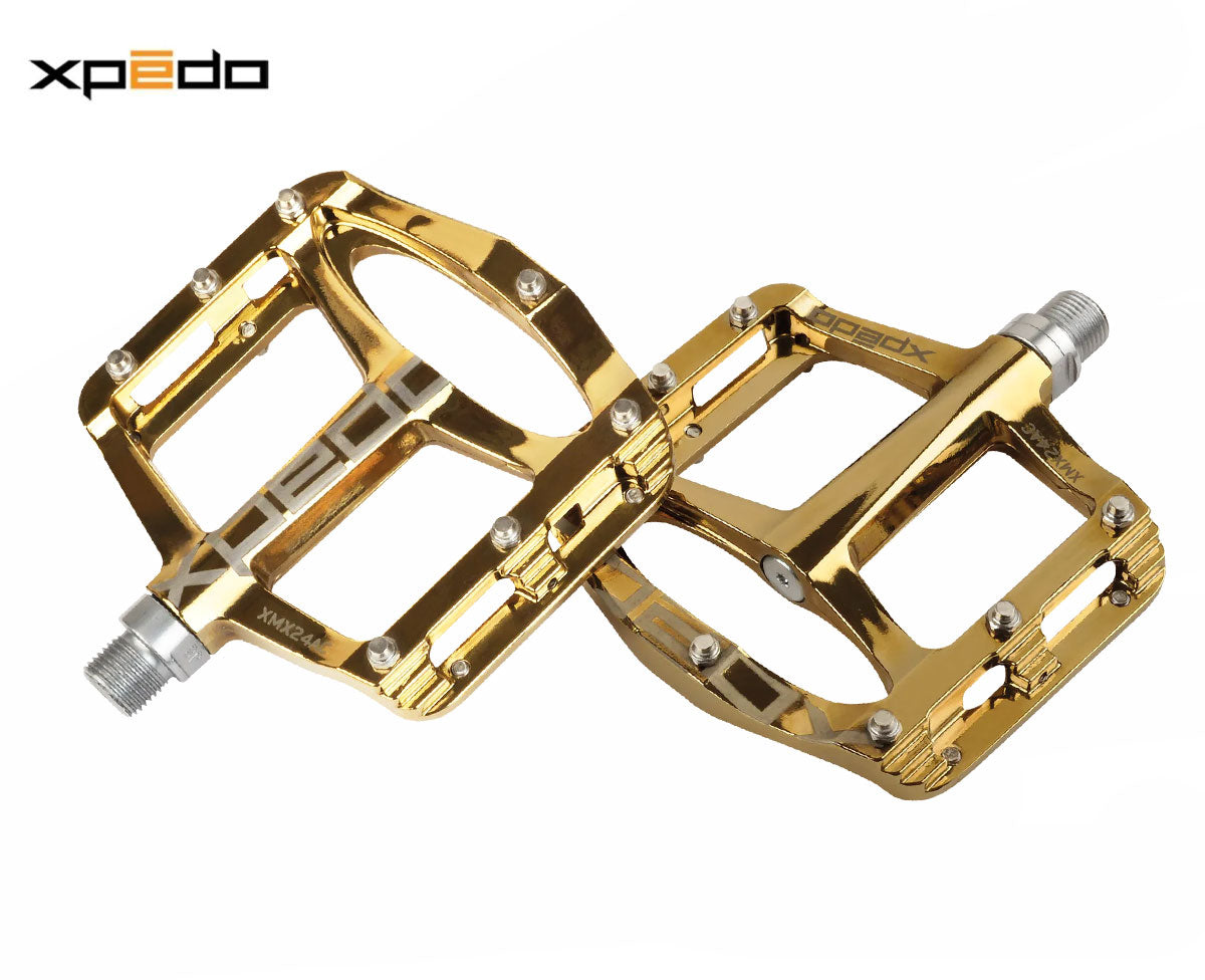 xpedo pedale rennrad Xpedo Plattform Pedal SPRY+ goldslick
