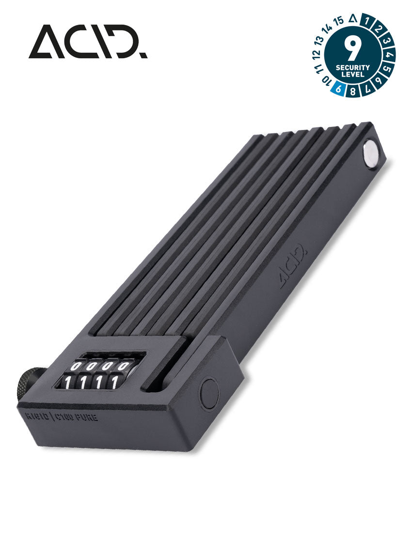 ACID Faltschloss RIGID PURE C120 Zahlen - Premium Bikeshop