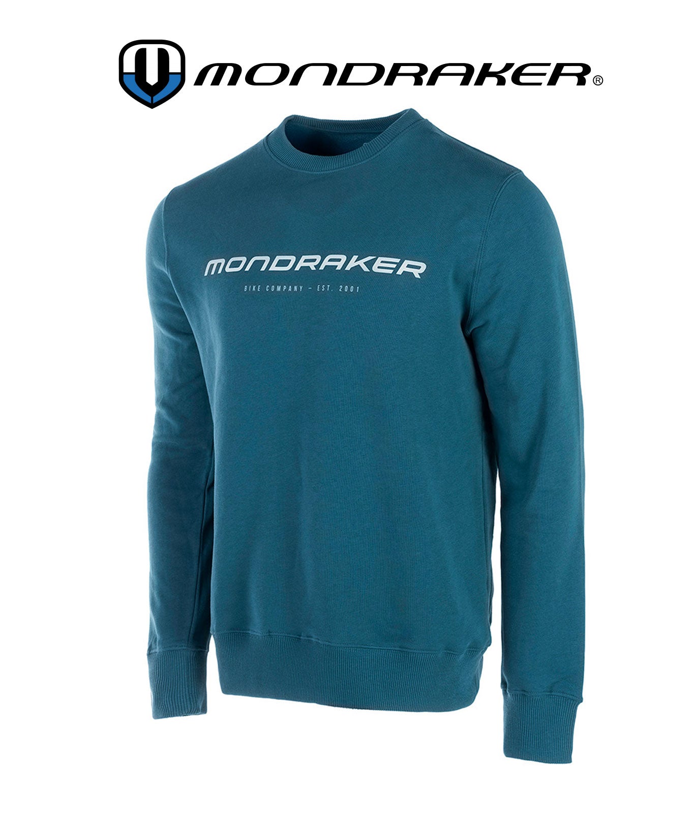 Mondraker Sweatshirt Company teal green - Premium Bikeshop