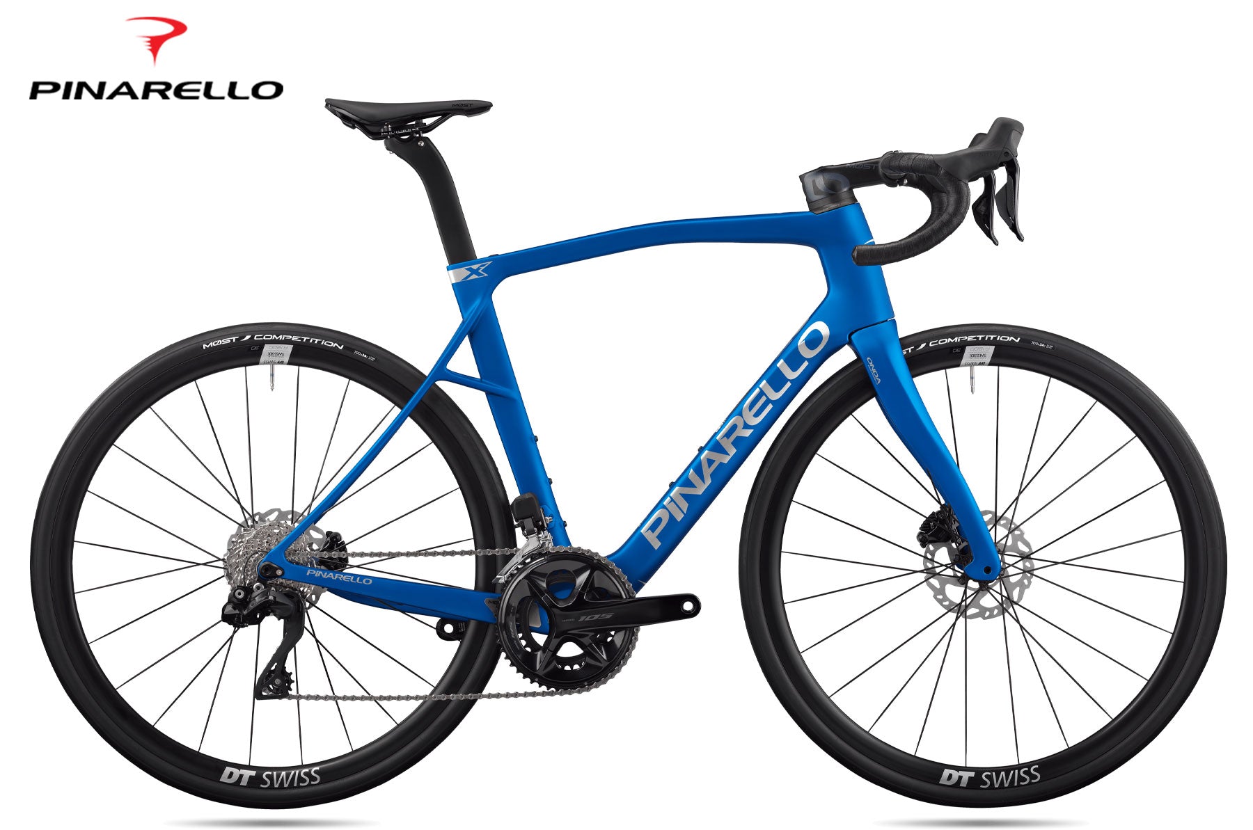 premium rennrad Pinarello X3 Disc Shimano 105 DI2 H290 Tenet Occult V2 Pedal Category:Trekkingrad_Shimano Tourney Farbe:weiß (weiß)