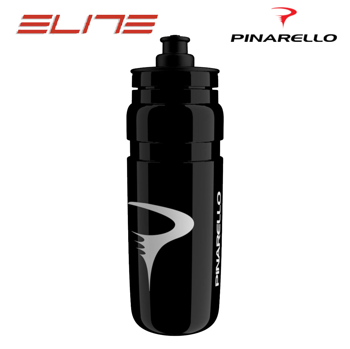 rennrad trinkflasche 750ml Pinarello Trinklasche Elite Fly schwarz 750ml