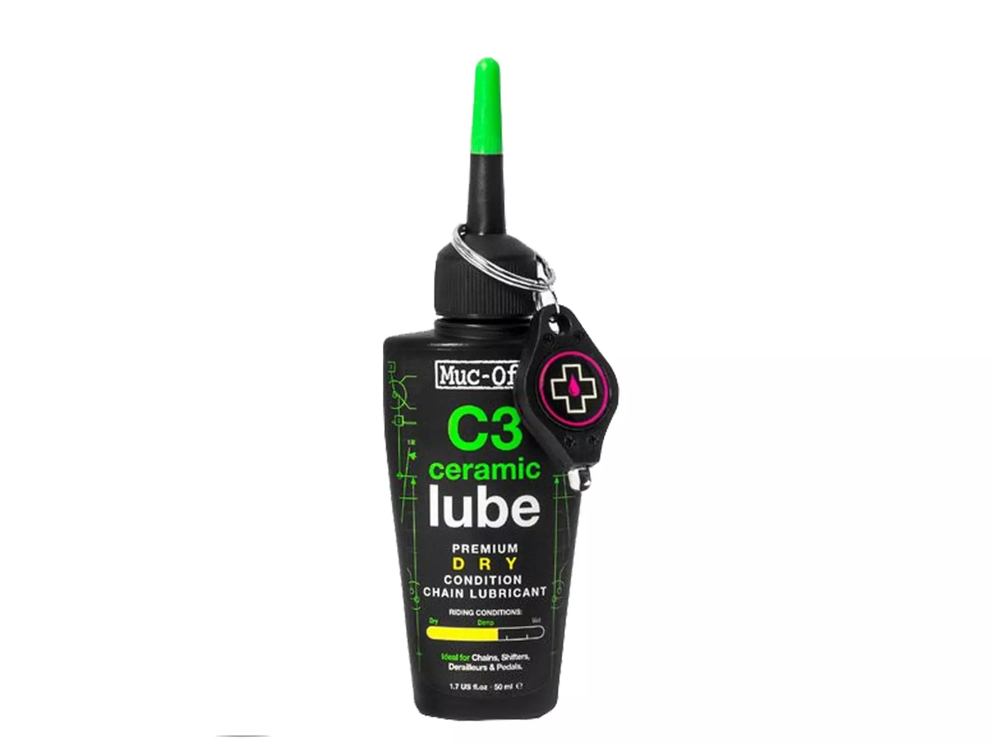 Muc Off C3 Dry Weather Ceramic Lube 50ml - Premium Bikeshop