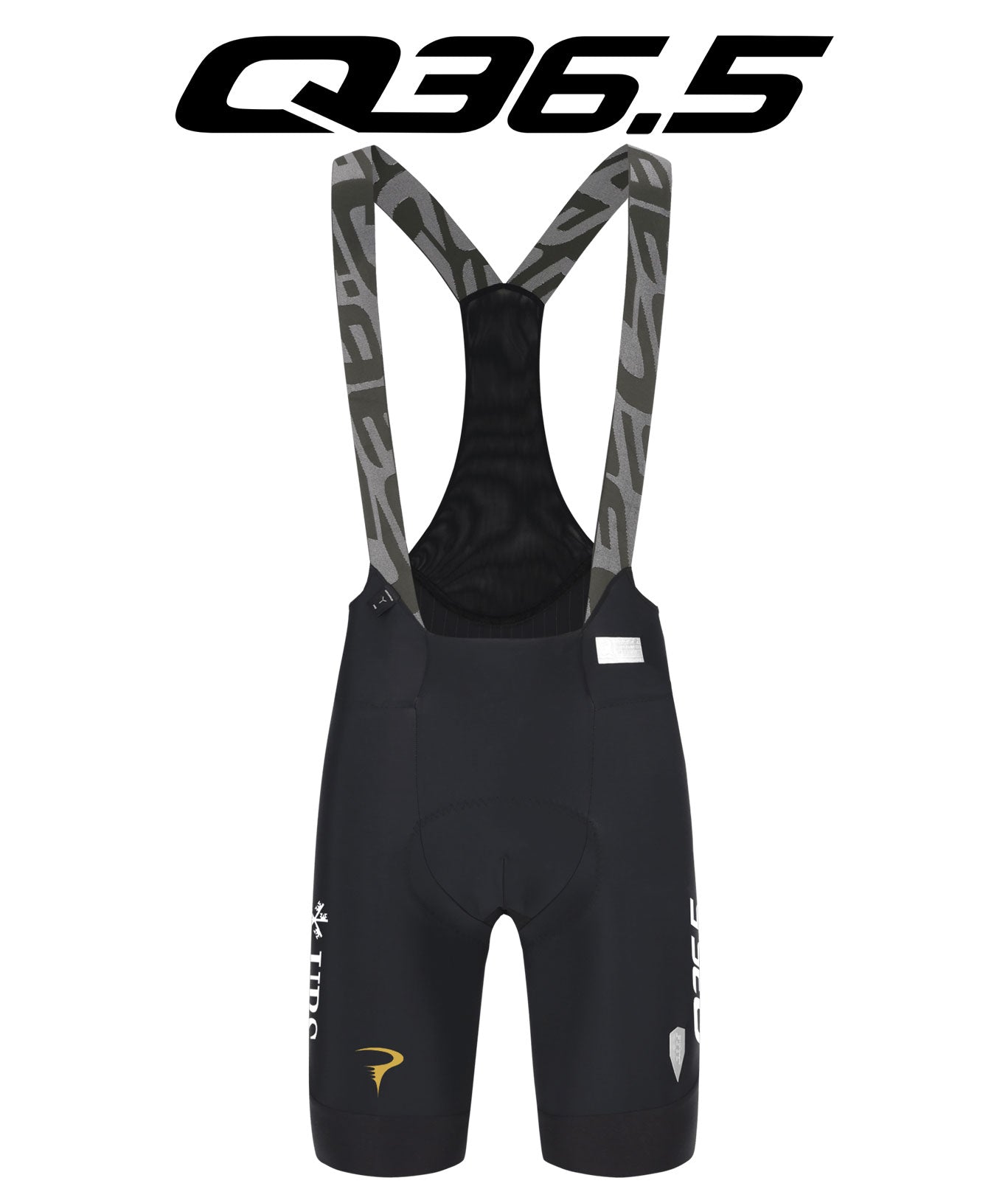 Q36.5 Gregarius Pro Cycling Team Fahrradhose Schwarz