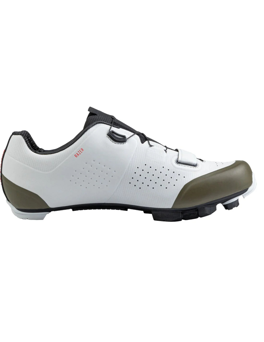 Northwave Razer MTB-Schuh Hellgrau Waldgrün - Premium Bikeshop