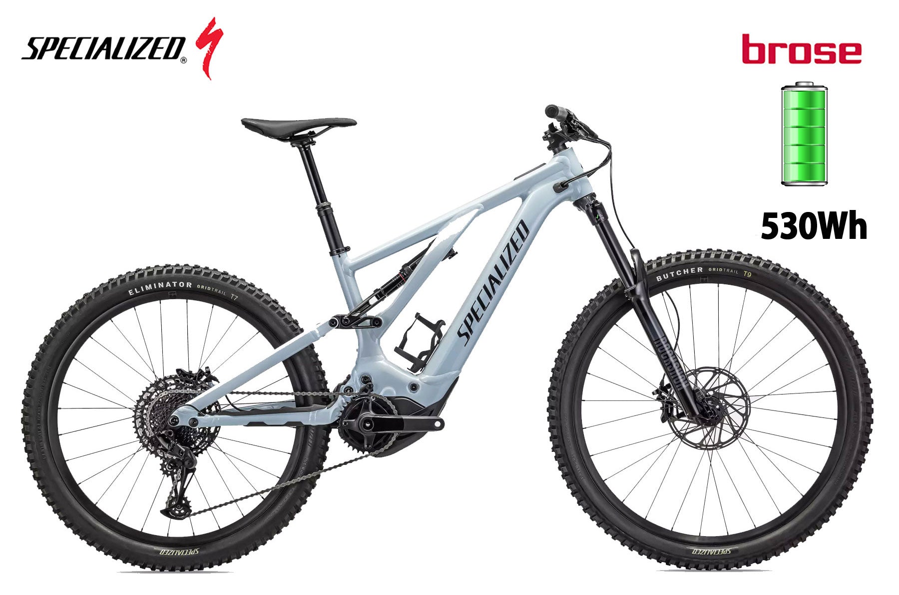 Specialized Turbo Levo Alloy Ice Blue Black - Main Image