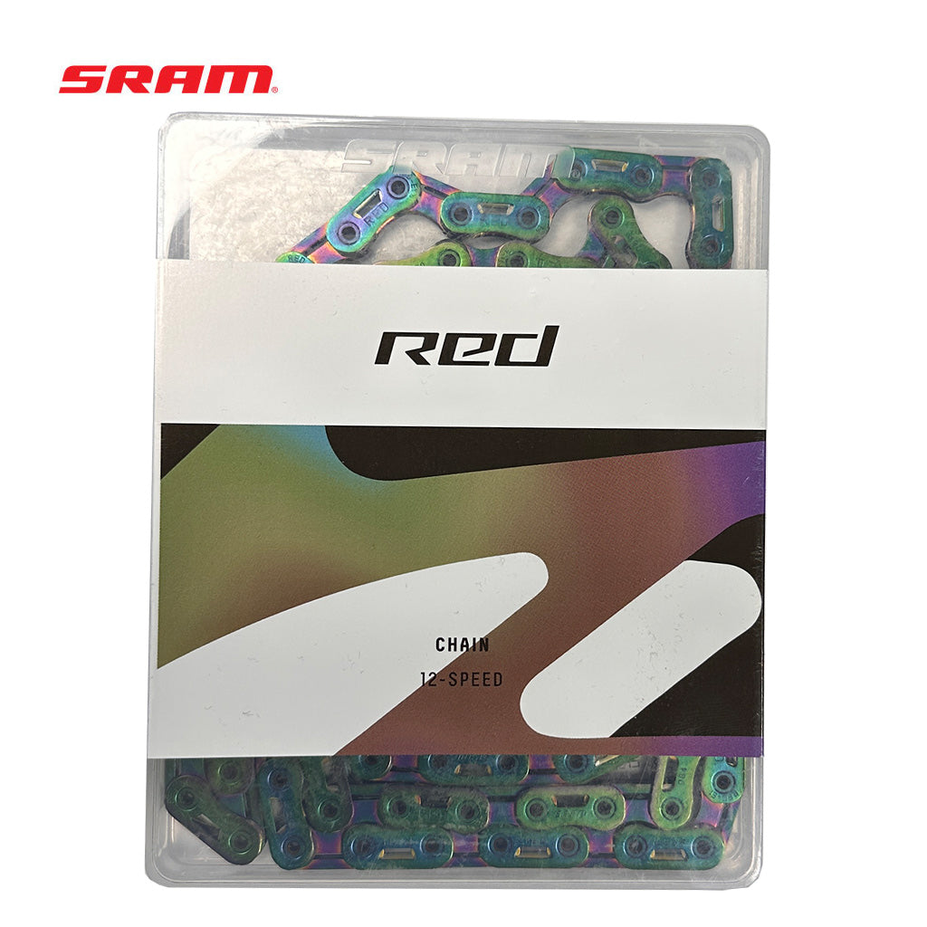 SRAM Kette 12-fach Red Flattop E1 126 Glieder,12-fach, PowerLock, Rainbow - Premium Bikeshop