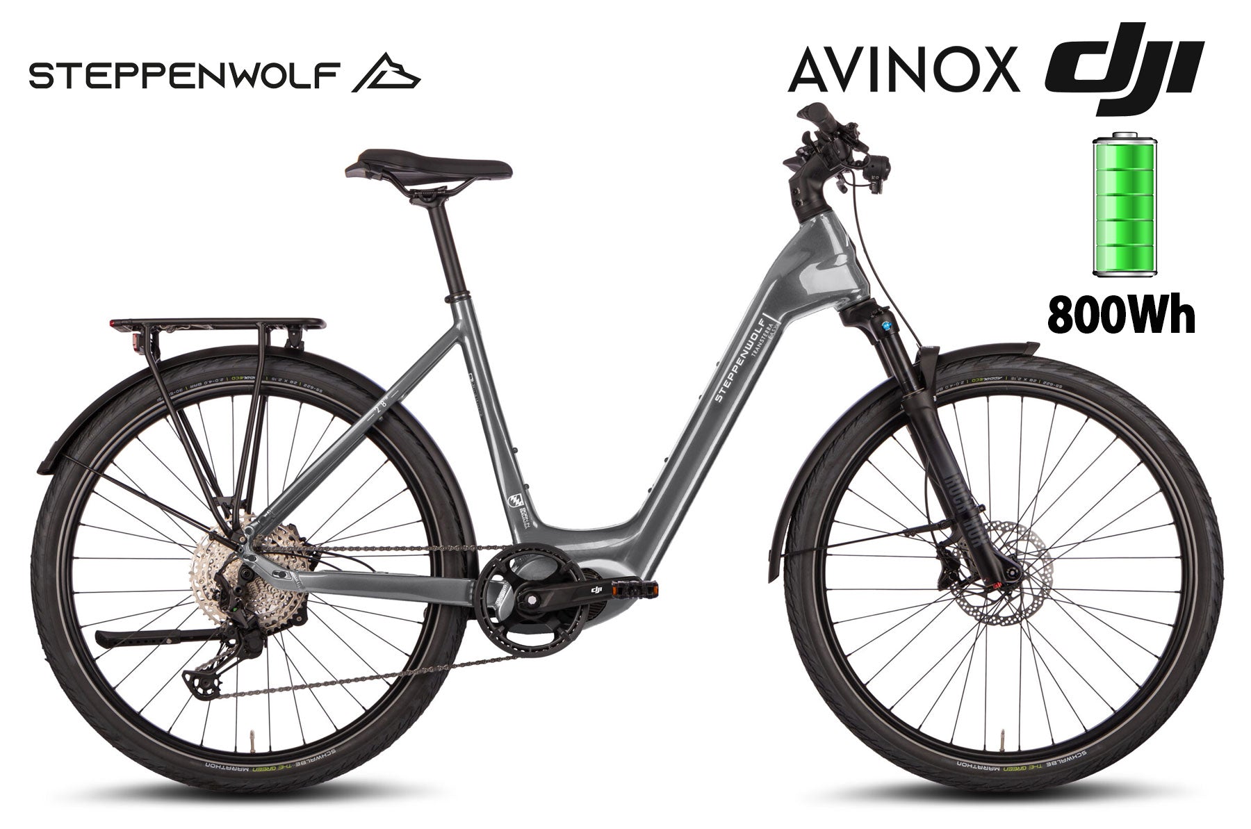 Steppenwolf Transterra Easy 9.1 Wave Titanium grau