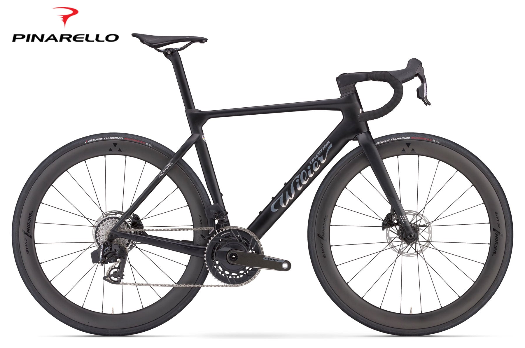 Wilier Filante SL 105 DI2 SWR50 F26 Bullet Black - Matt & Glossy - Premium Bikeshop