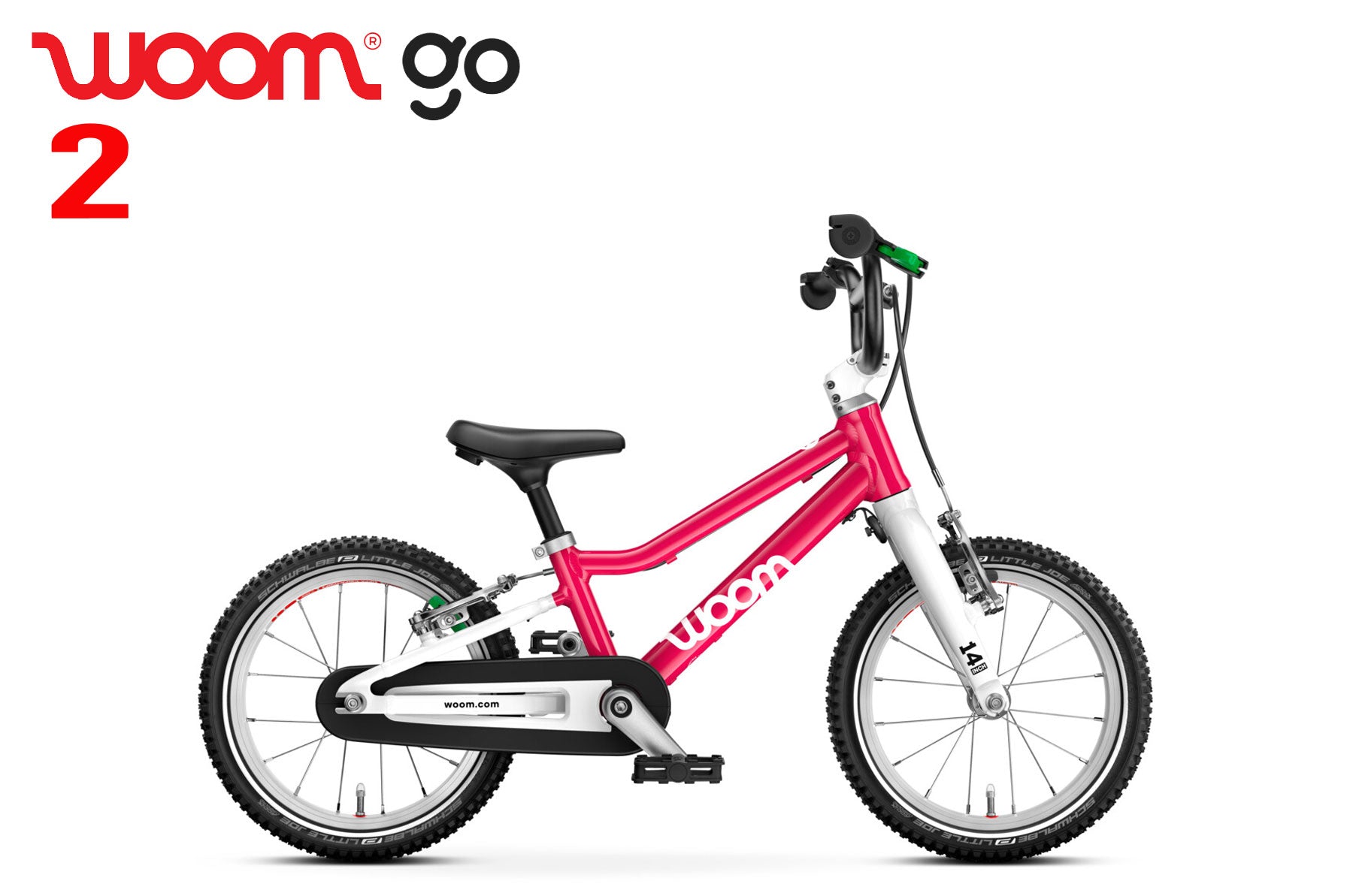 woom fahrradschloss einstellen WOOM GO 2 hot pink
