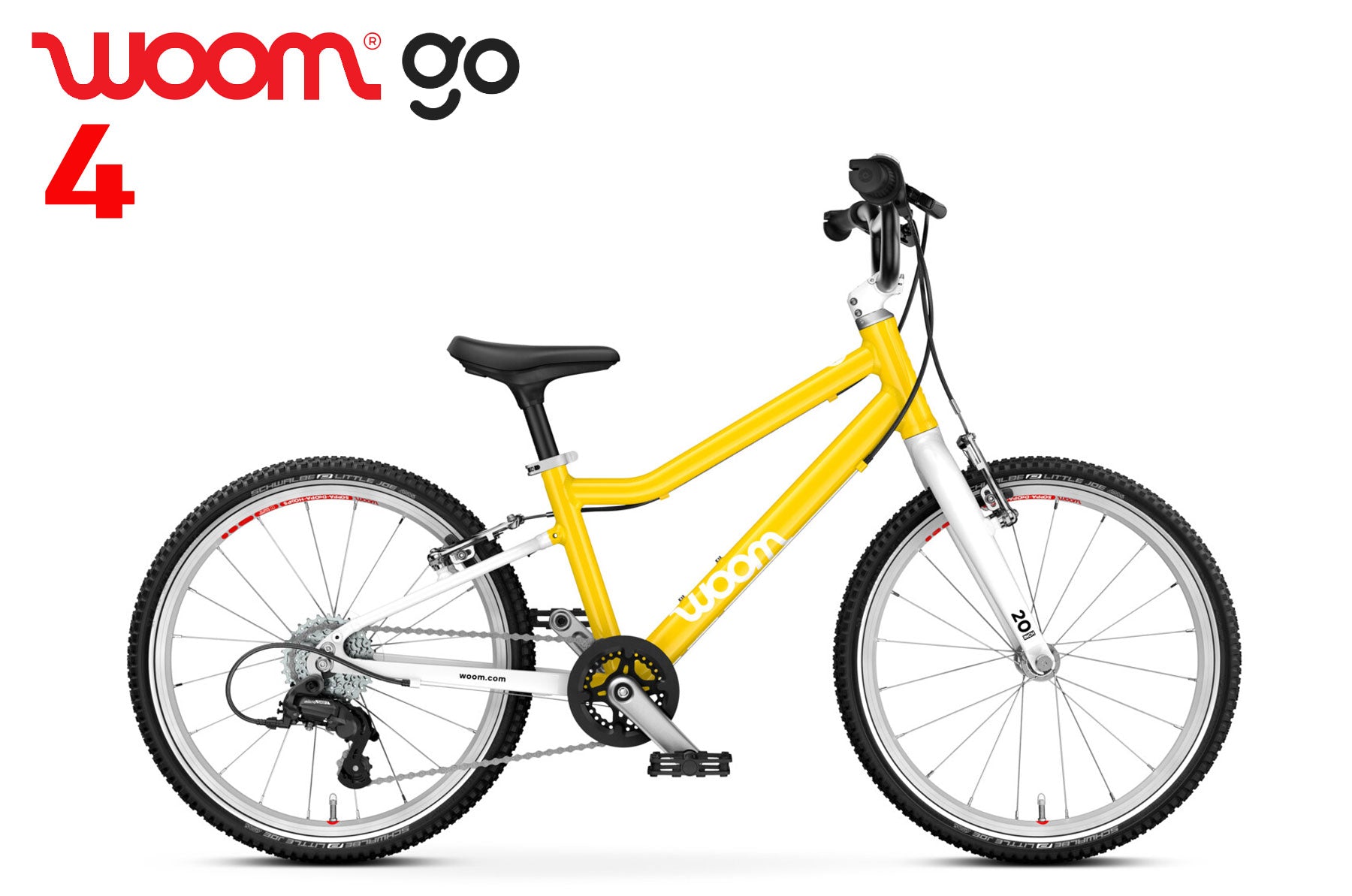 woom fahrrad ab 4 jahre WOOM GO 4 vibrant yellow