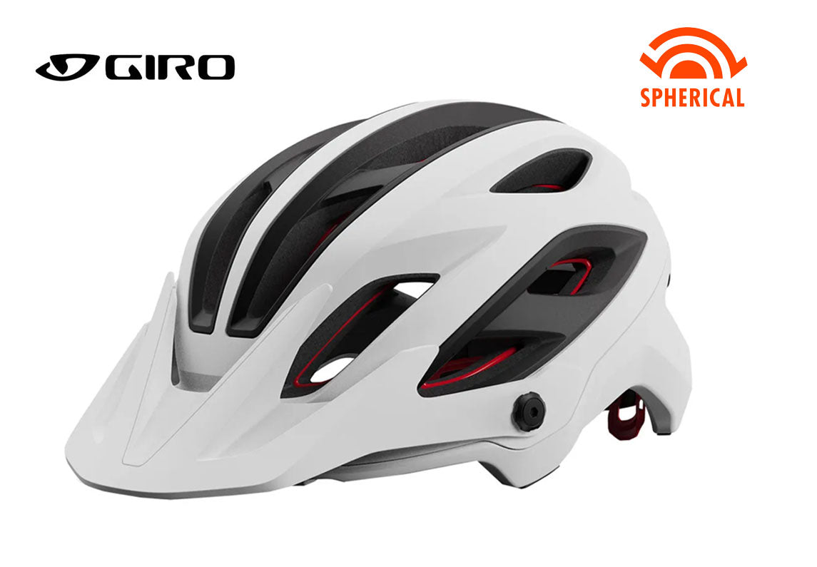GIRO Merit Spherical Radhelm matte white black - Premium Bikeshop