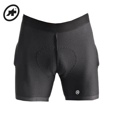 ASSOS H.rallyBoxer S7 Unterhose mit Sitzpolster - blockBlack - Premium Bikeshop