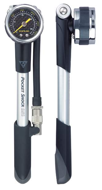 Topeak Pocket Shock DXG - Präzisions Federpumpe Für Mountainbike & Fahrrad