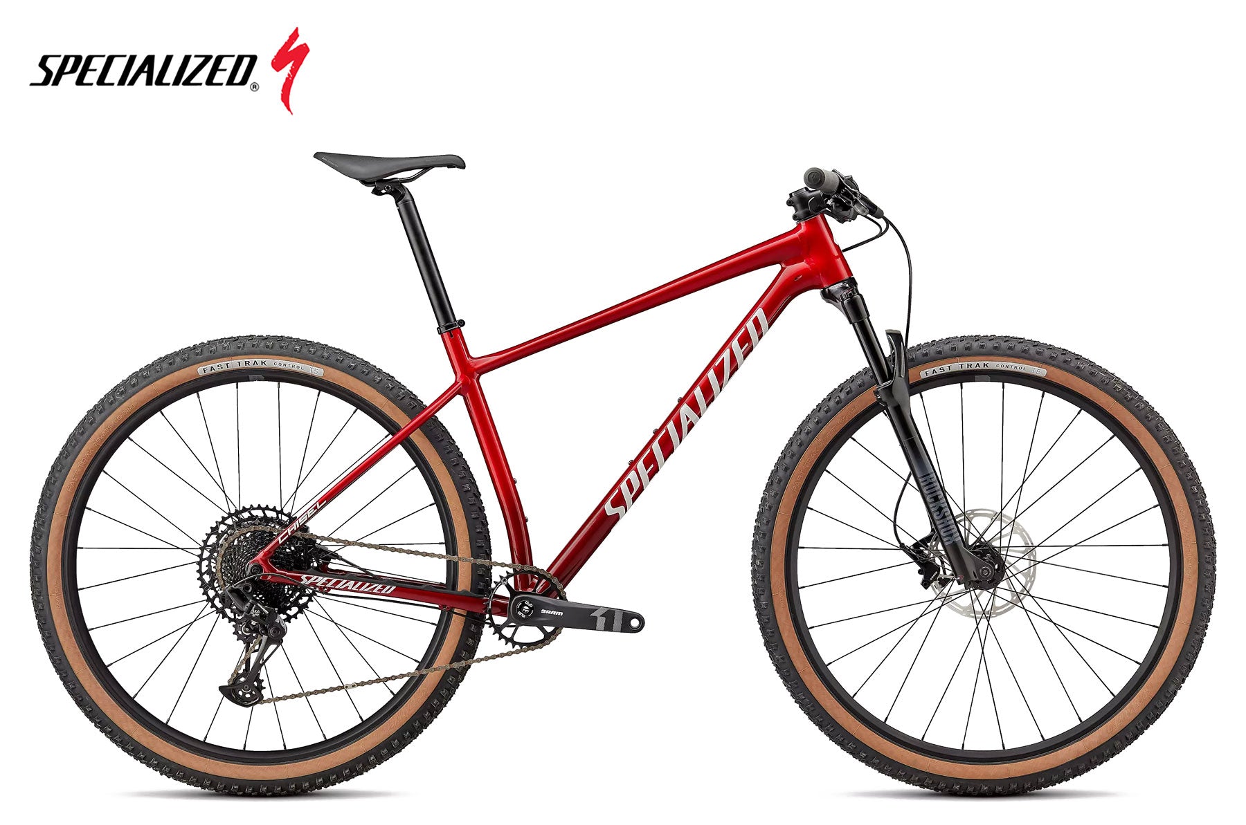 Specialized Chisel Comp Gloss Red | Tarmac Black - Premium Bikeshop