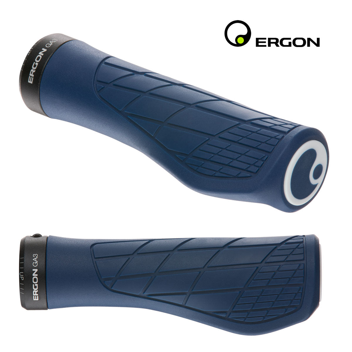 Ergon GA3 Ergonomic Griff Nightride Blue - Premium Bikeshop