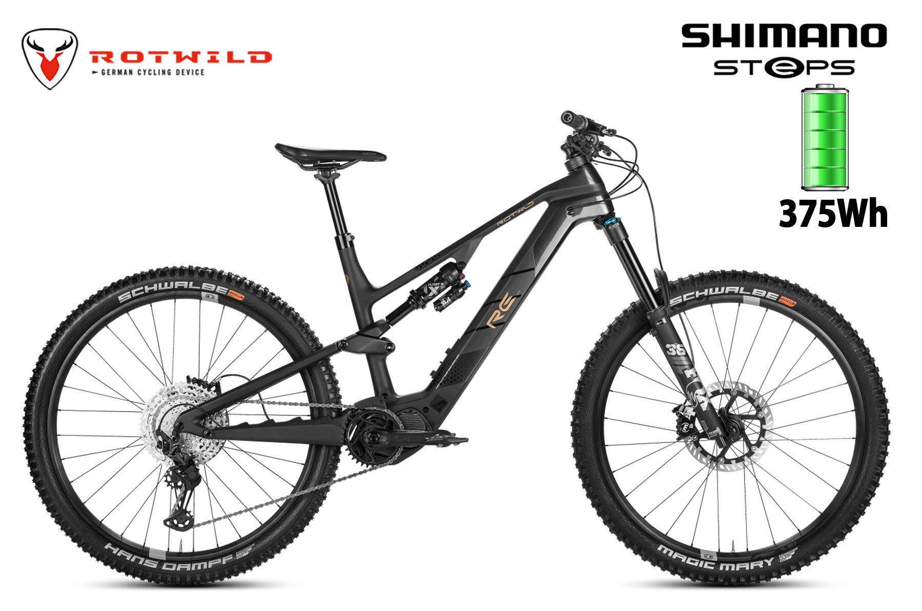 rotwild e bike fully ROTWILD R.E375 CORE