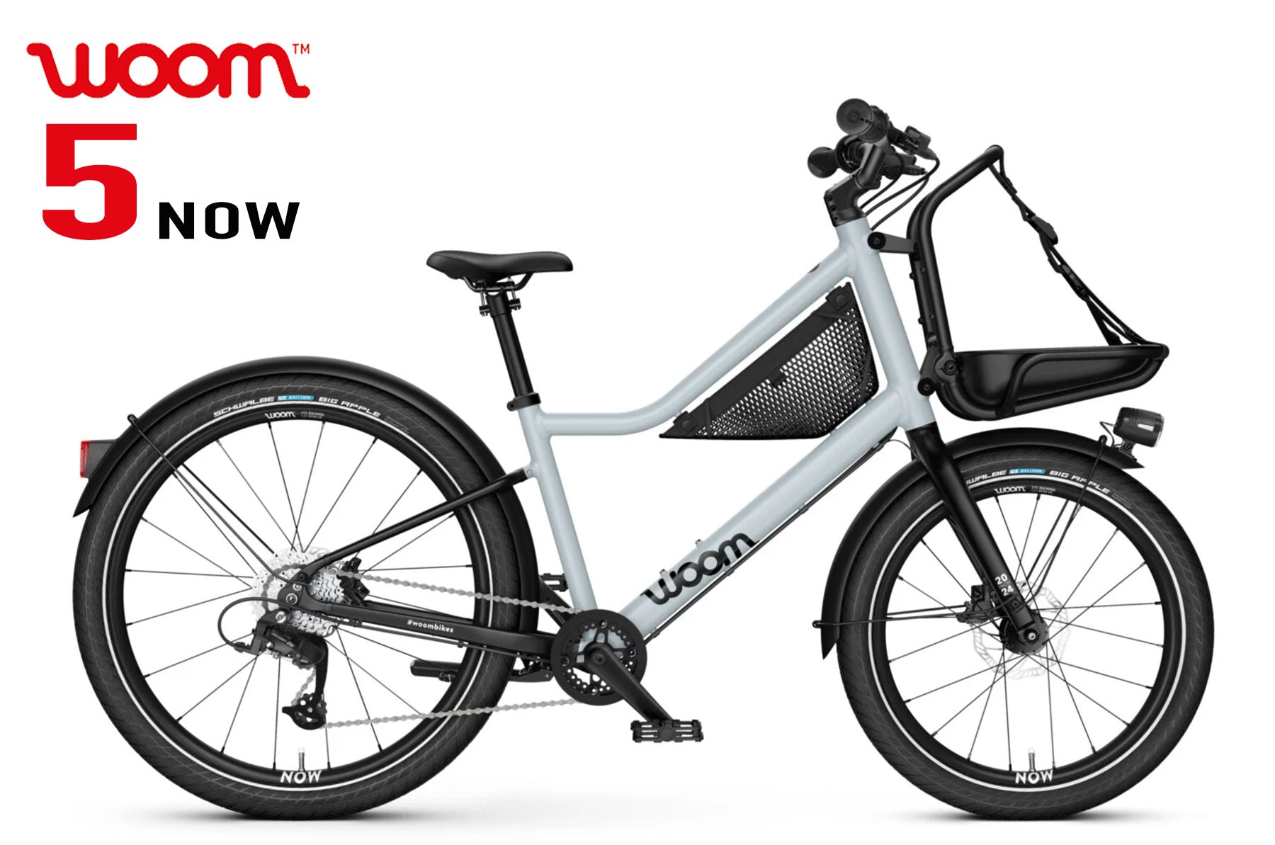 WOOM NOW 5 ice blue / carbon black - Premium Bikeshop