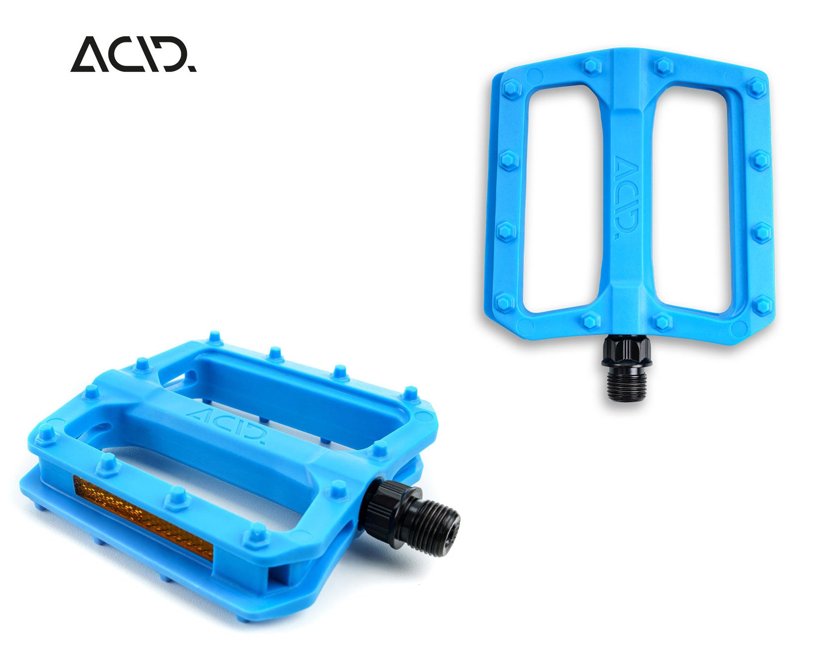 cube pedale blau ACID Pedale FLAT C3-ZP blue