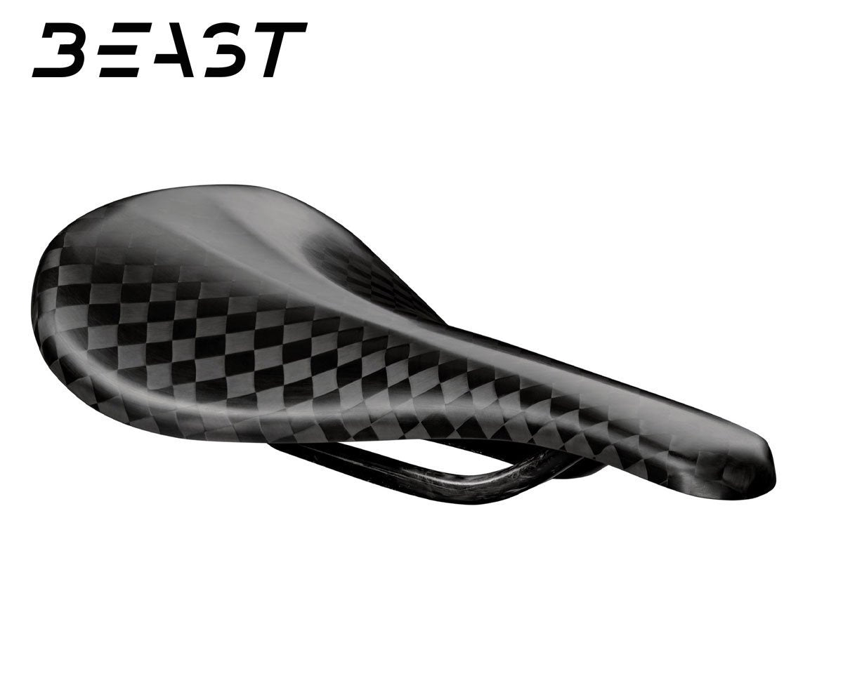 BEAST Components Pure Carbon Sattel SQUARE black