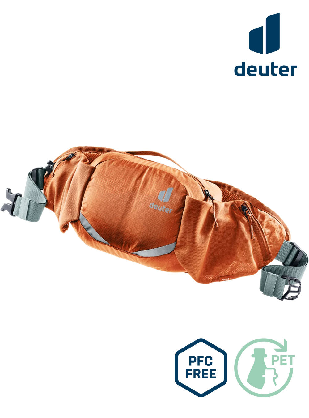 Deuter PULSE 3 Bauchtasche chestnut-teal - Premium Bikeshop