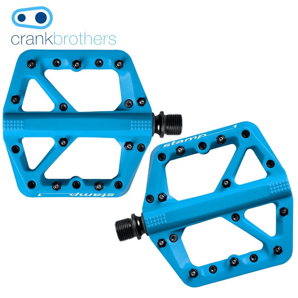 CRANKBROTHERS Pedale Stamp 1 blue