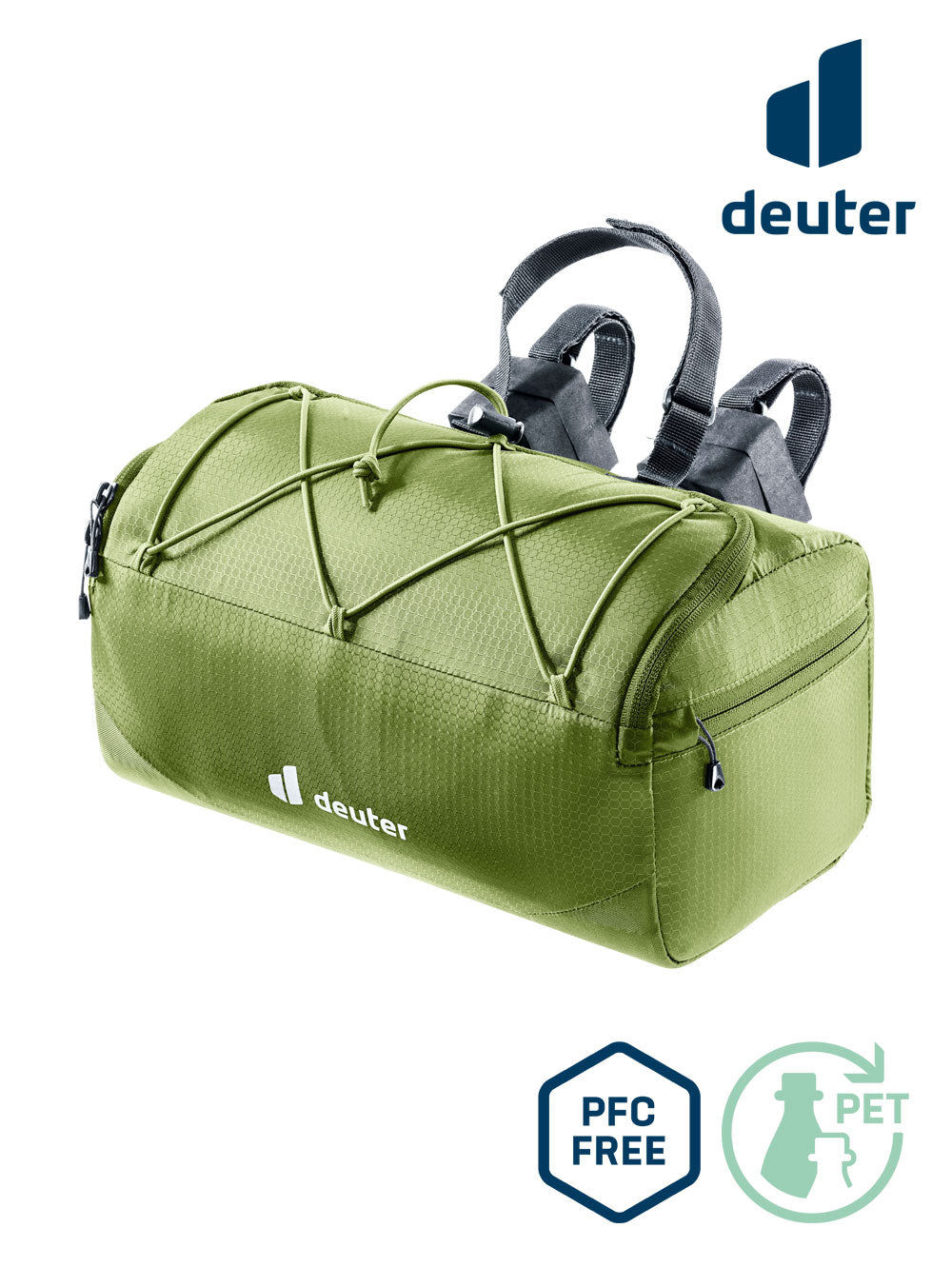 deuter fahrradtaschen MONDEGO HB 8 Fahrradtasche green Farbe:darksilver-black-red Mtb tot Fliege vorbau, anhänger kaufen