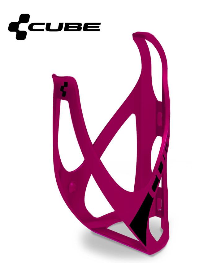 cube hpp fahrrad flaschenhalter schwarz/rot CUBE Flaschenhalter HPP matt berry´n´black