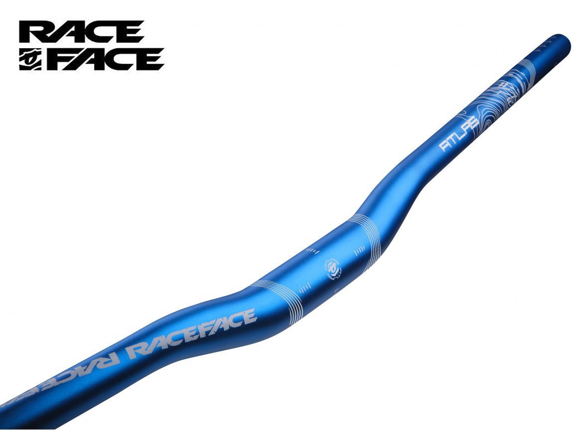 Race Face Atlas 0.5 Riser 31.8 MTB-Lenker blue