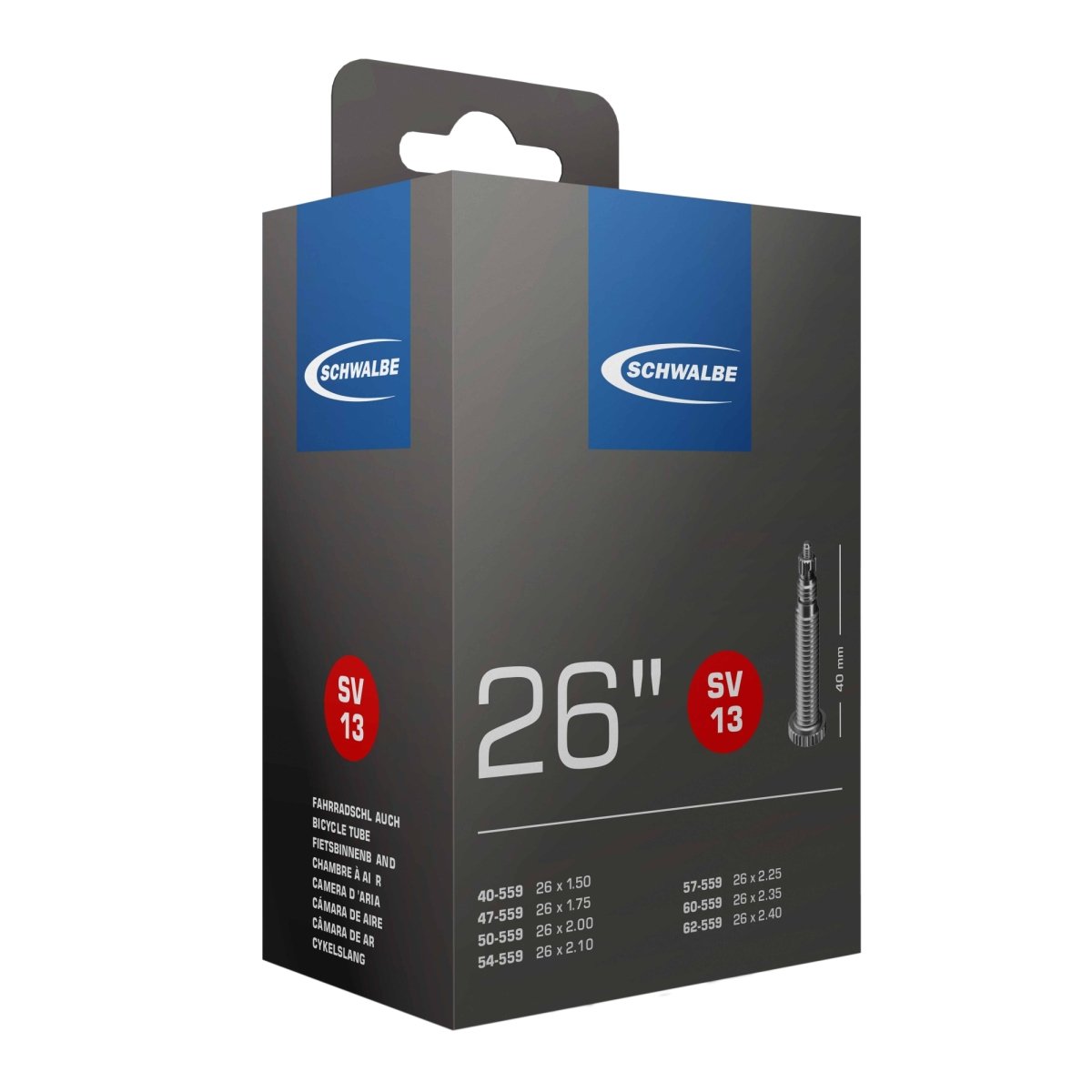 Schwalbe Schlauch SV 13 für 26" - Premium Bikeshop