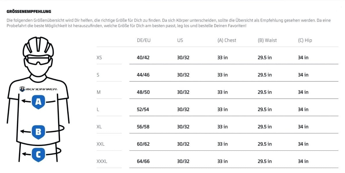 MONDRAKER ENDURO SHIRT LANGARM BLUE WHITE - Premium Bikeshop