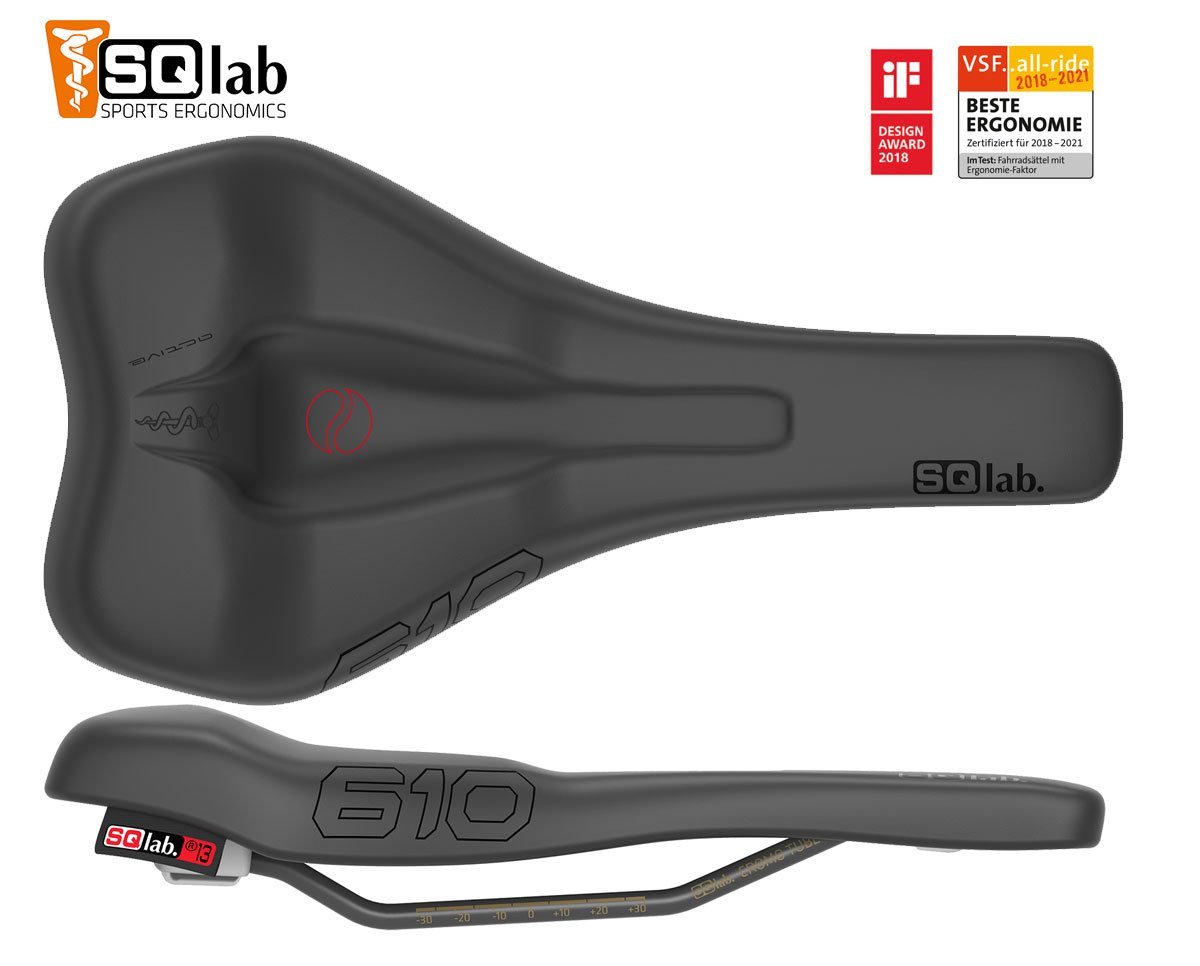 sqlab sattel mtb test SQlab Sattel 610 ERGOLUX® active