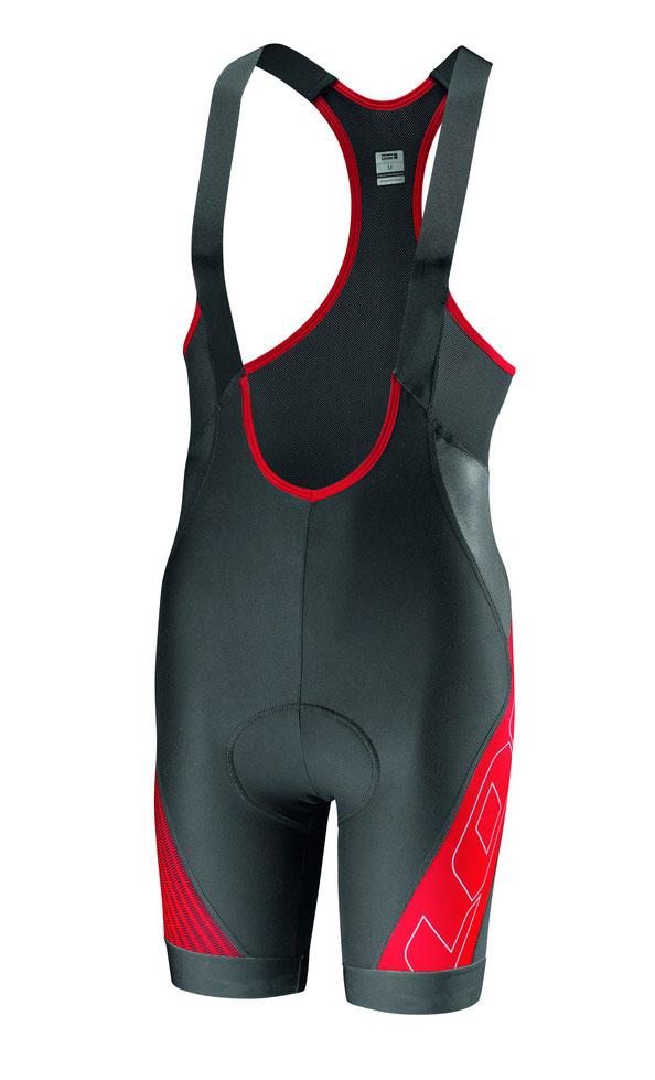 Black and red cycling shorts best sale