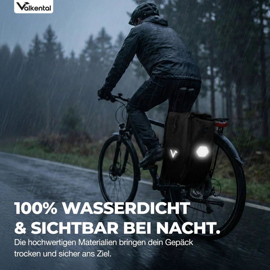 Valkental Bike Bag 32l black - Premium Bikeshop