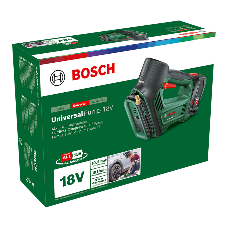 Bosch UniversalPump 18V Akku-Druckluftpumpe - Premium Bikeshop