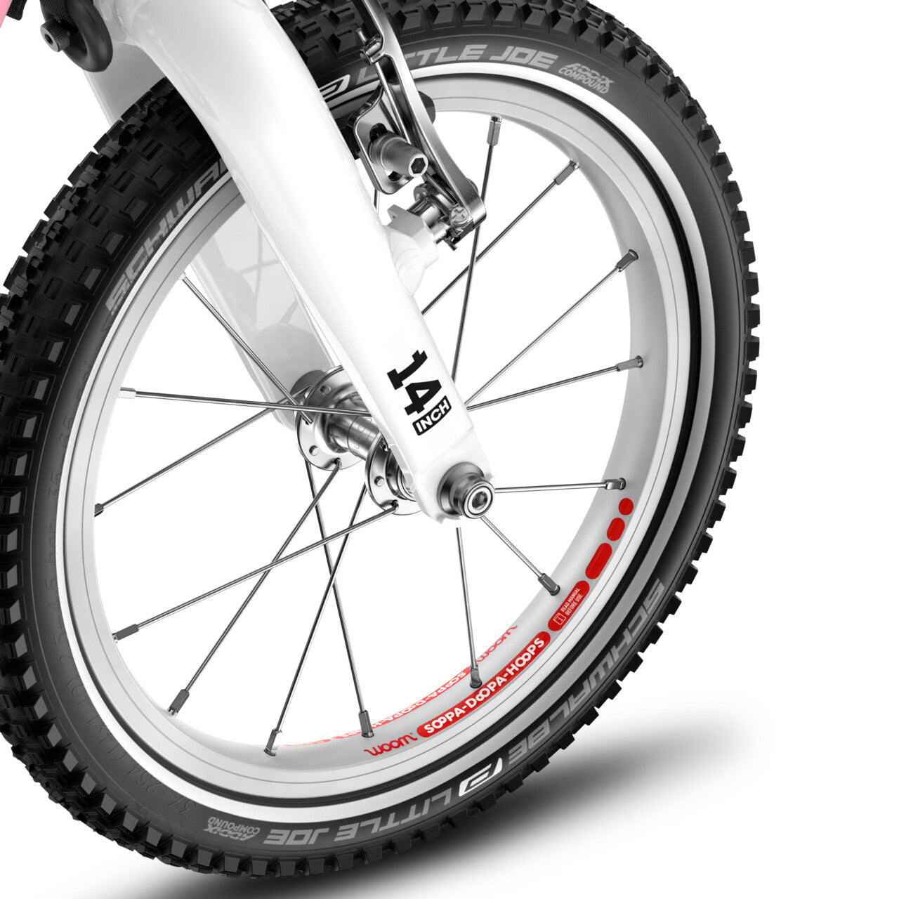 WOOM GO 1 Plus powder pink - Premium Bikeshop