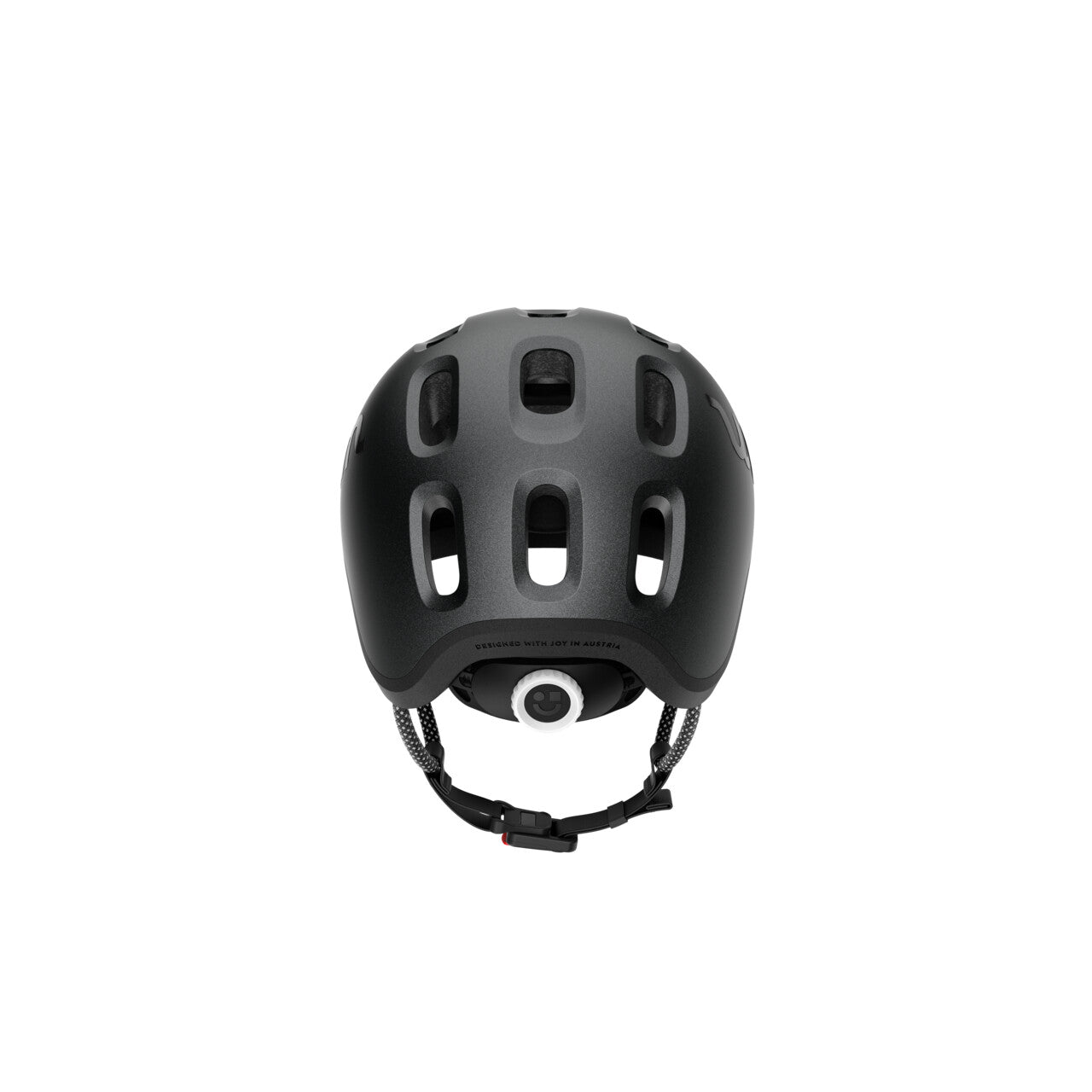 WOOM Ready Kinderhelm charcoal metallic - Premium Bikeshop