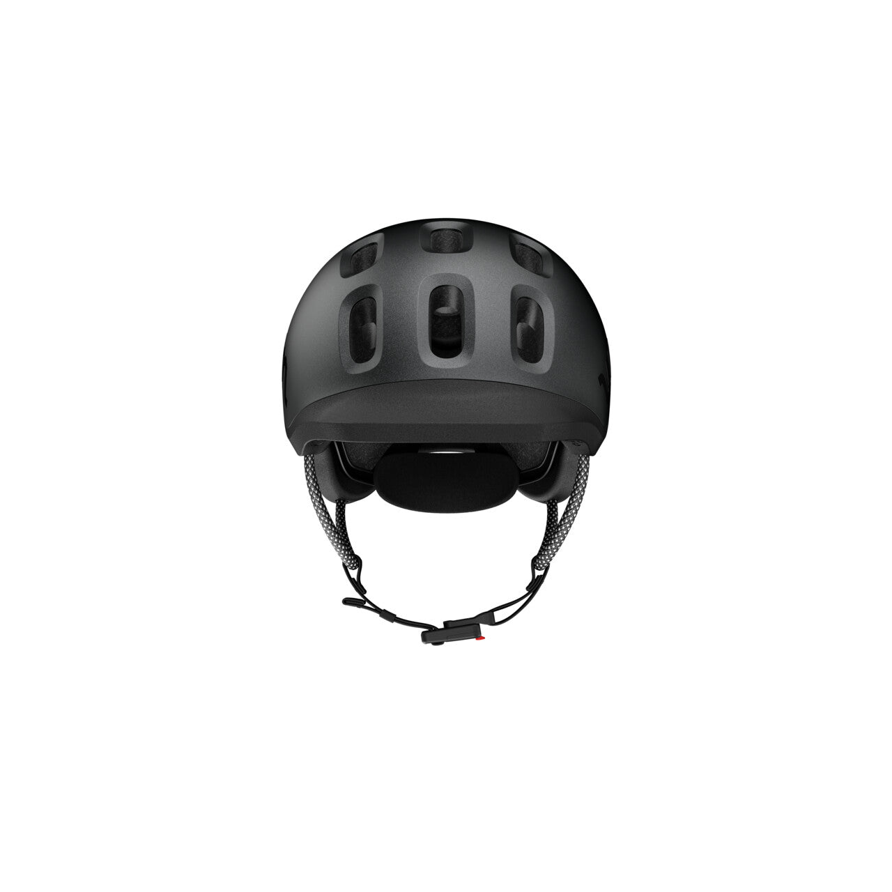 woom fahrradhelm schwarz WOOM Ready Kinderhelm charcoal metallic