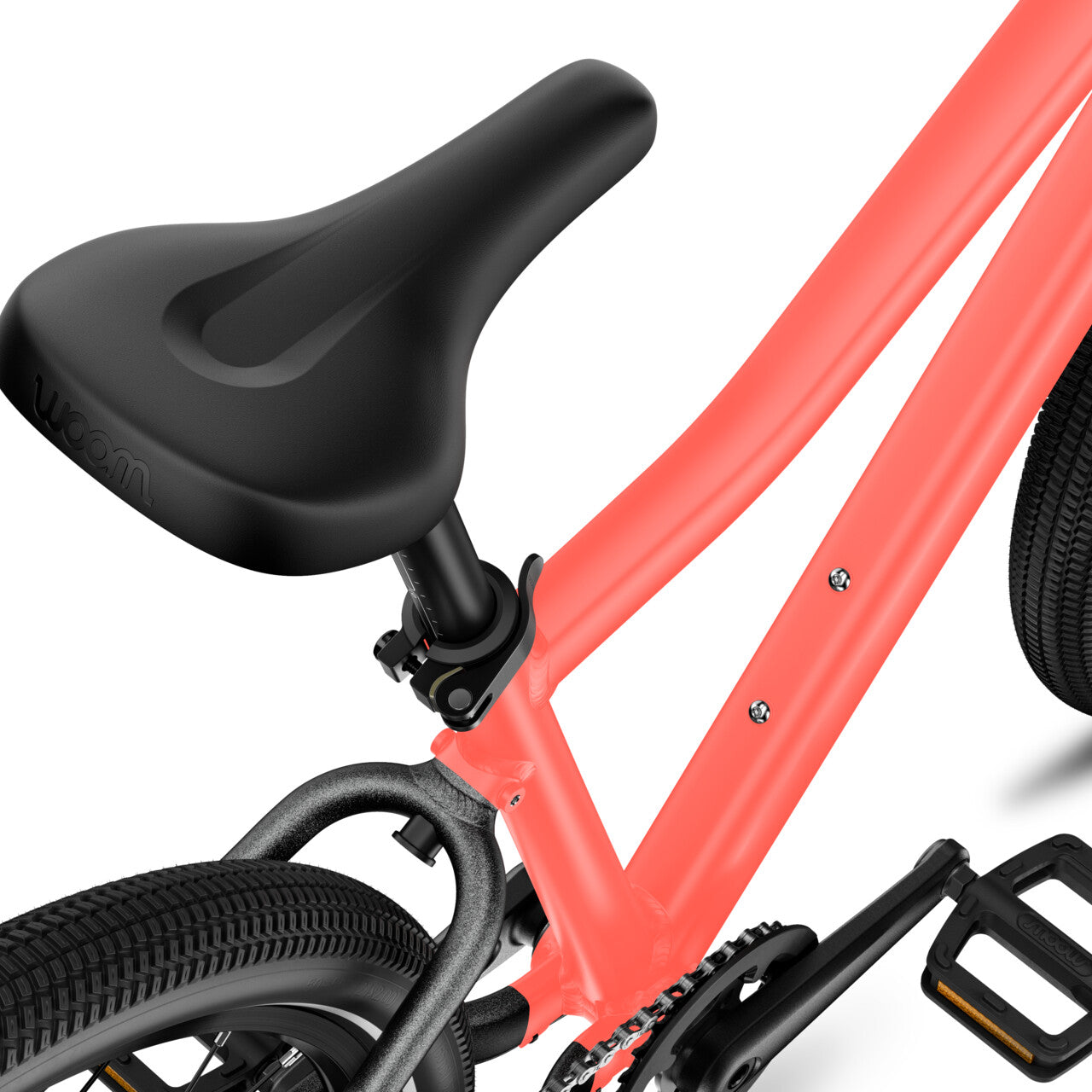 WOOM® Explore 5 neon coral - Premium Bikeshop