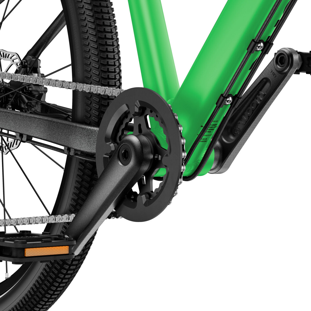 woom 4 fahrrad grün WOOM® Explore 4 jungle green