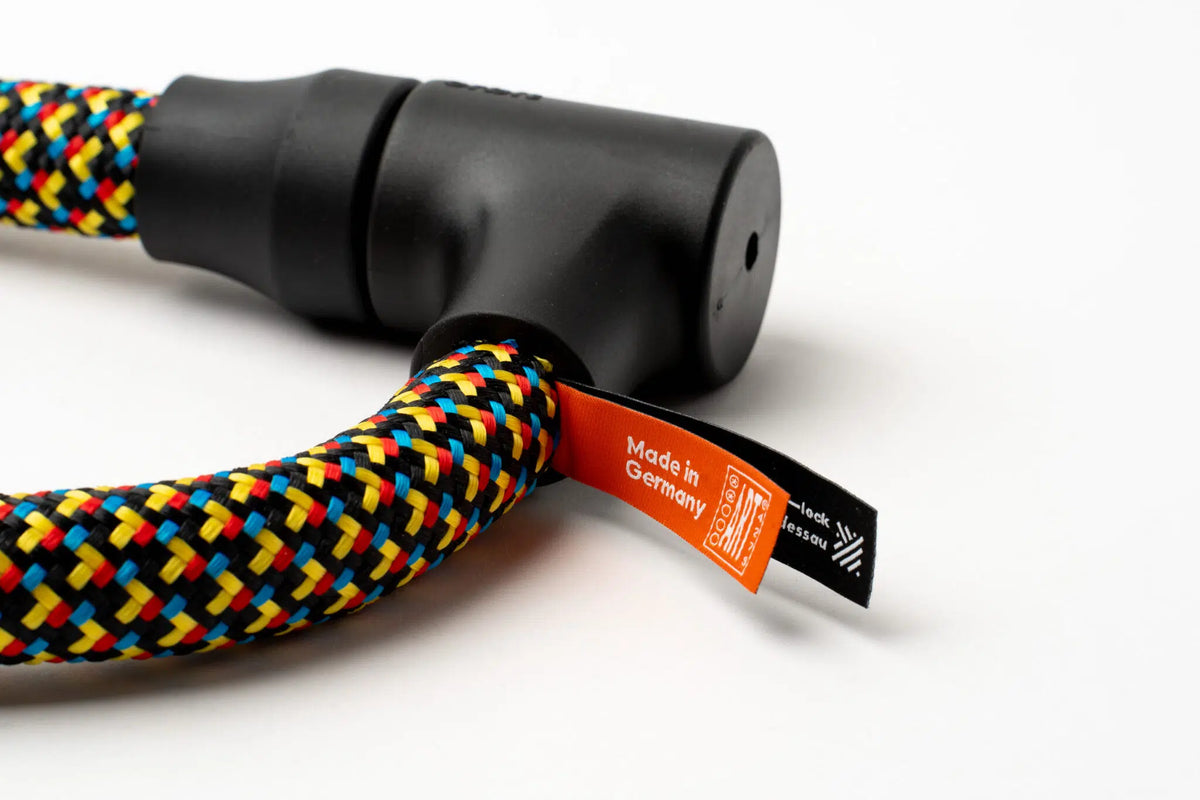 Tex-Lock Orbit Textil-Fahrradschloss Bauhaus Edition - Premium Bikeshop