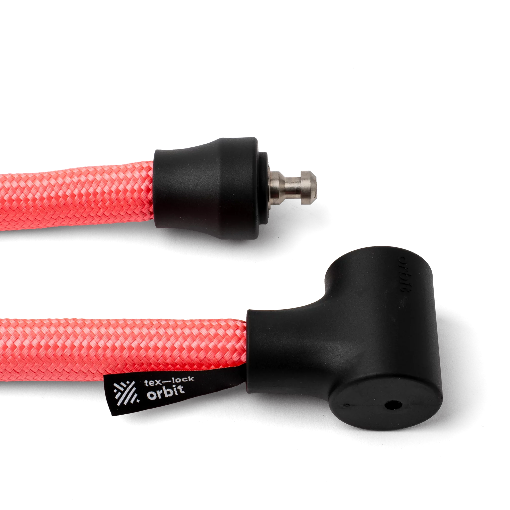 Tex-Lock Orbit Textil-Fahrradschloss 100 cm pink lemonade - Premium Bikeshop