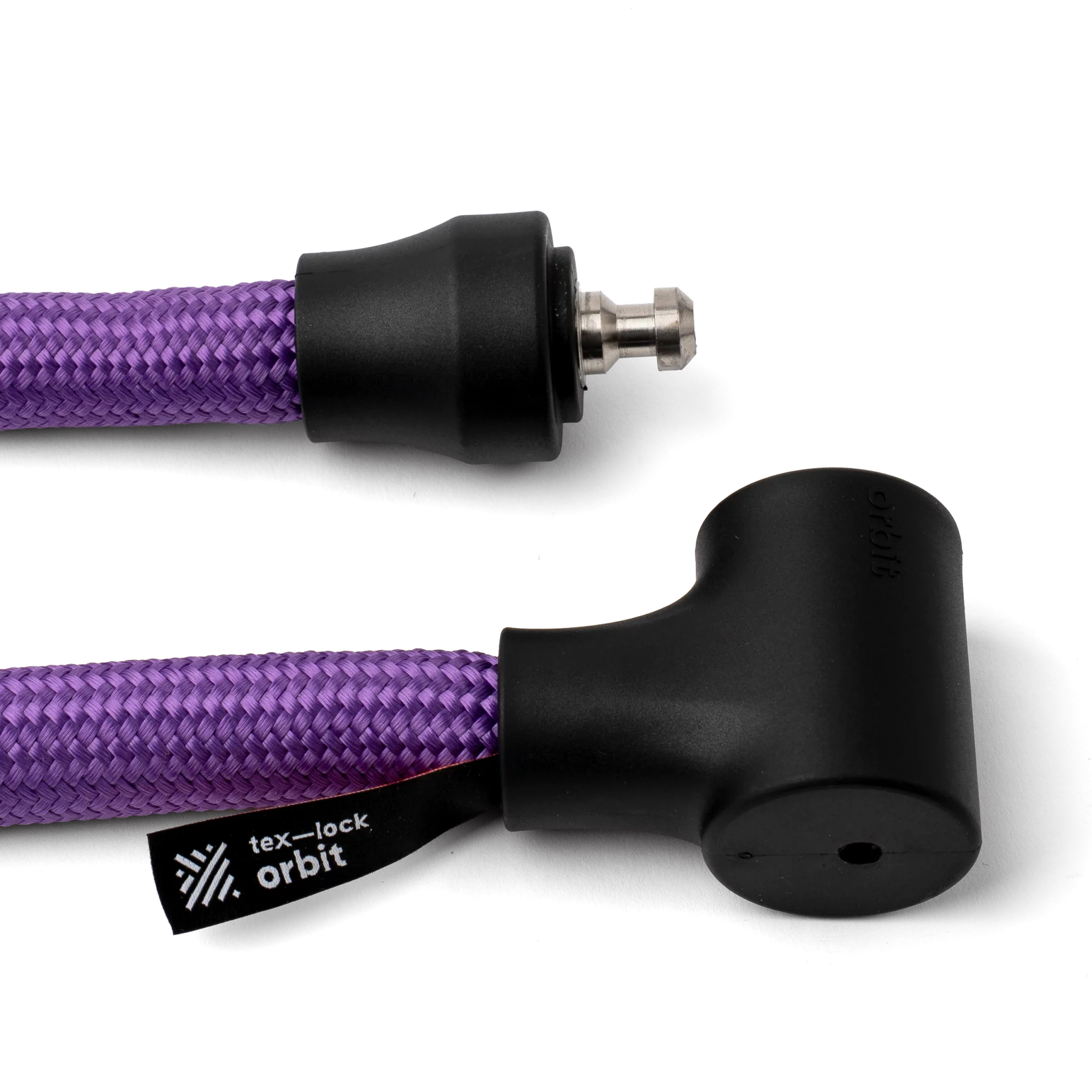 fahrradschlösser textil Tex-Lock Orbit Textil-Fahrradschloss 100 cm urban violet
