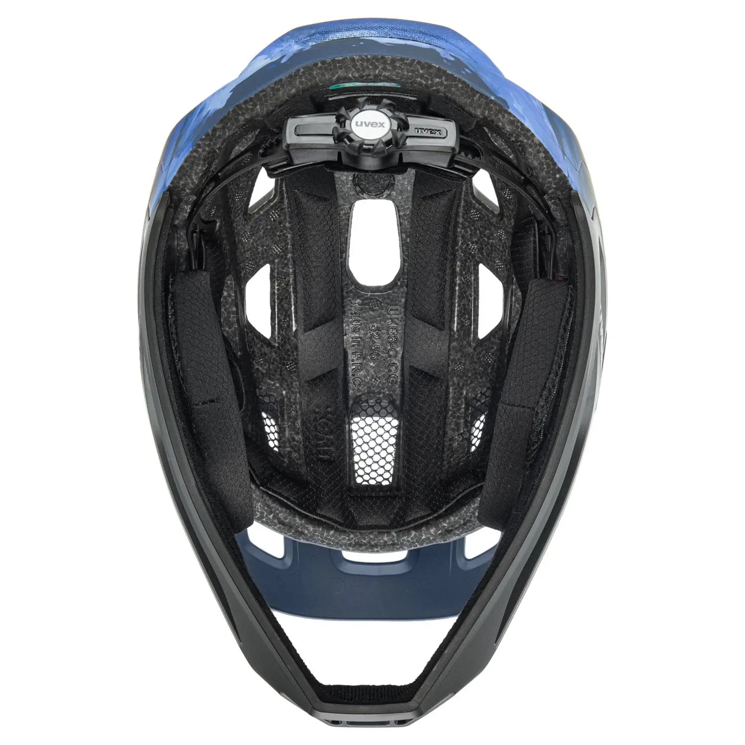UVEX react jr. fullface Kinderhelm dusk blue matt - Premium Bikeshop