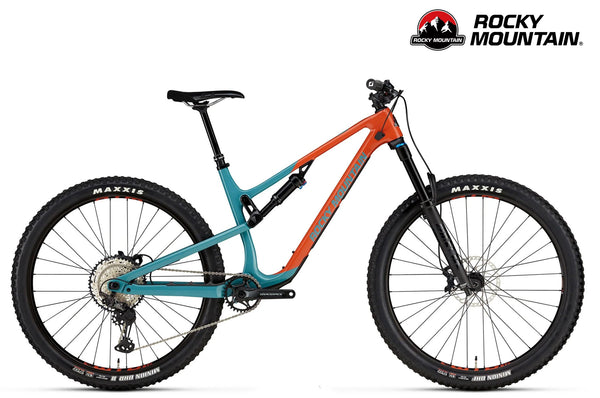 Rocky Mountain Instinct Carbon 50 C1 blue/orange - Premium Bikeshop