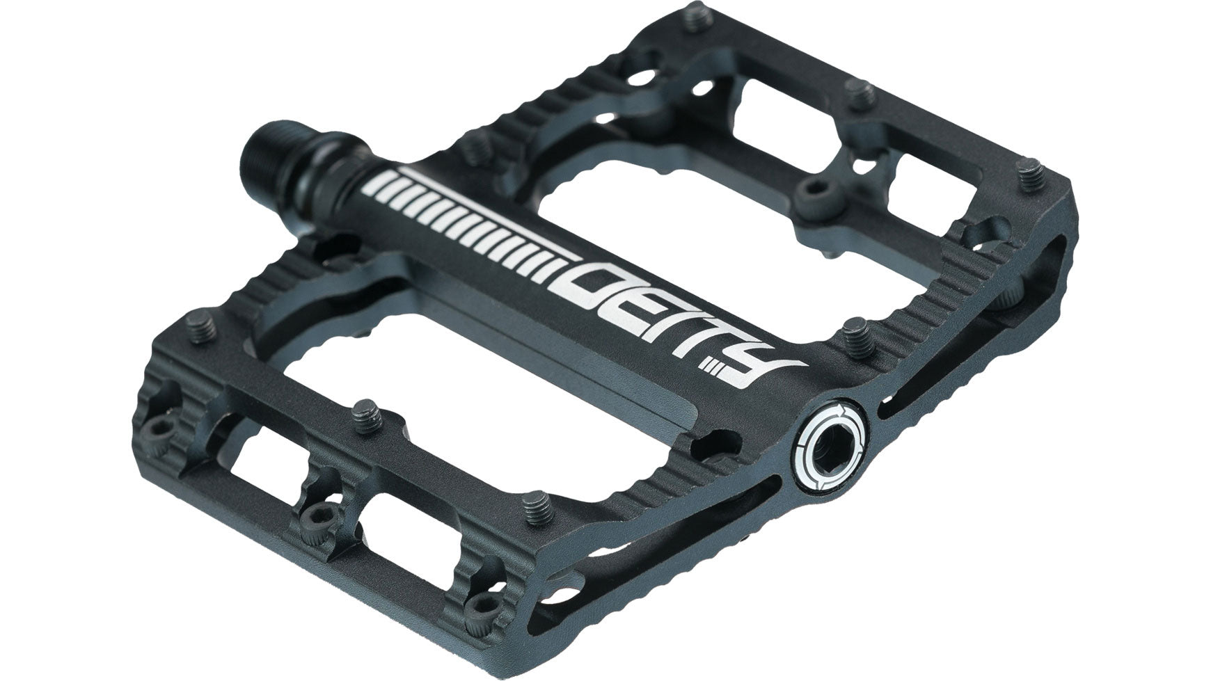eloxierte pedale DEITY BLACK KAT Pedals black eloxiert
