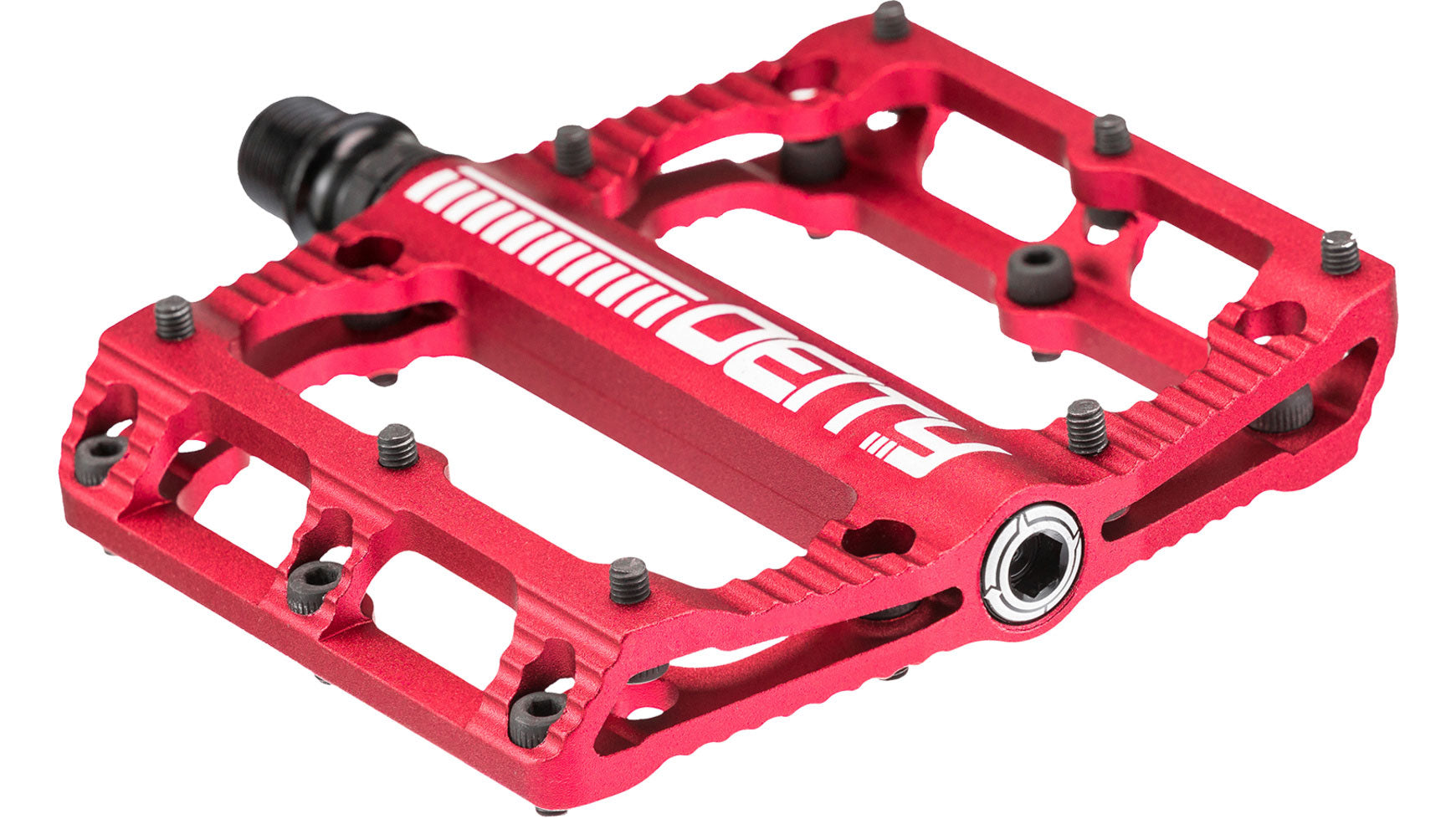 DEITY BLACK KAT Pedals red eloxiert - Premium Bikeshop