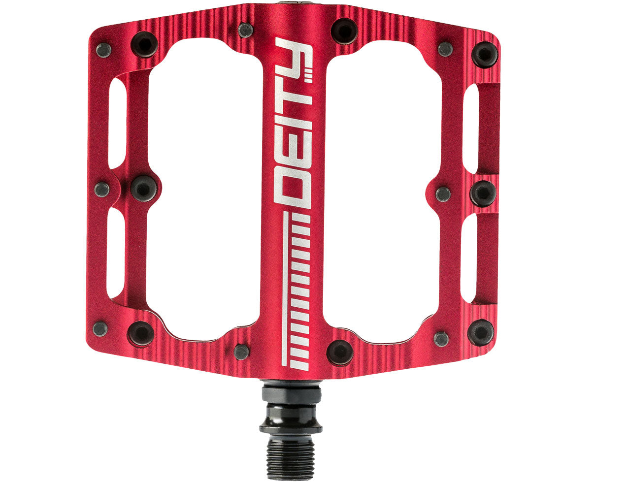 DEITY BLACK KAT Pedals red eloxiert - Premium Bikeshop
