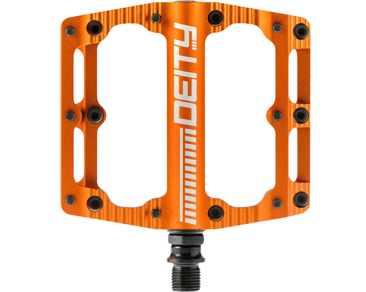 DEITY BLACK KAT Pedals orange eloxiert - Premium Bikeshop